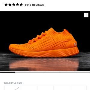 Reflective Knit Runner - Women’s - Neon Orange